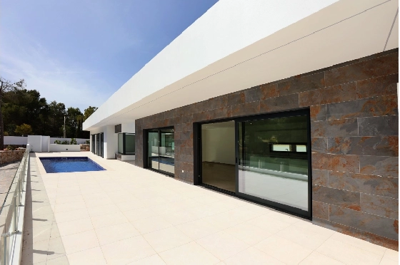 Villa in Benissa(La Fustera) zu verkaufen, Woongedeelte 299 m², Bouwjaar 2024, Klimaanlage, Grondstuk 950 m², 4 Slaapkamers, 3 Badkamers, Pool, ref.: BI-BE.H-909-2