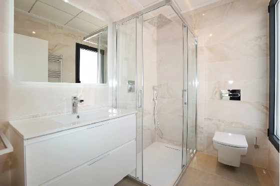 Villa in Benissa(La Fustera) zu verkaufen, Woongedeelte 299 m², Bouwjaar 2024, Klimaanlage, Grondstuk 950 m², 4 Slaapkamers, 3 Badkamers, Pool, ref.: BI-BE.H-909-30