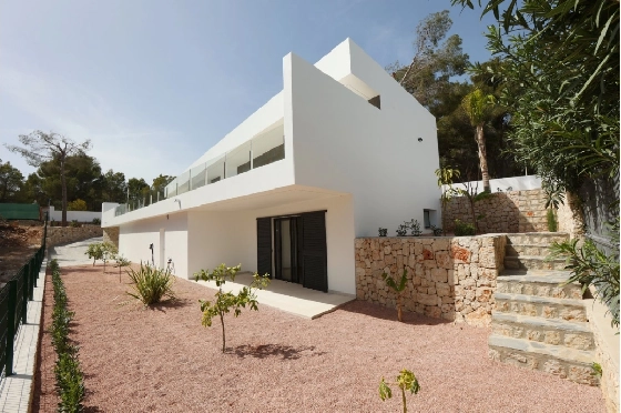 Villa in Benissa(La Fustera) zu verkaufen, Woongedeelte 299 m², Bouwjaar 2024, Klimaanlage, Grondstuk 950 m², 4 Slaapkamers, 3 Badkamers, Pool, ref.: BI-BE.H-909-36