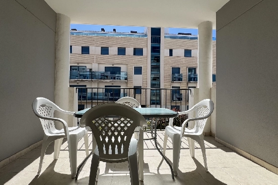 Apartment in Denia zur Ferienvermietung, Woongedeelte 86 m², Bouwjaar 2006, Zustand modernisiert, + Zentralheizung, Klimaanlage, Grondstuk 46 m², 2 Slaapkamers, 2 Badkamers, Pool, ref.: T-0324-18