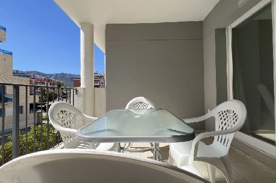 Apartment in Denia zur Ferienvermietung, Woongedeelte 86 m², Bouwjaar 2006, Zustand modernisiert, + Zentralheizung, Klimaanlage, Grondstuk 46 m², 2 Slaapkamers, 2 Badkamers, Pool, ref.: T-0324-2