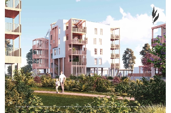 Penthouse Apartment in El Vergel zu verkaufen, Woongedeelte 123 m², Zustand Erstbezug, Klimaanlage, 2 Slaapkamers, 2 Badkamers, Pool, ref.: HA-VGN-110-A04-2