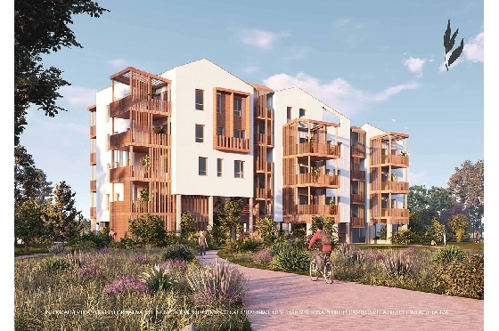 Penthouse Apartment in El Vergel zu verkaufen, Woongedeelte 123 m², Zustand Erstbezug, Klimaanlage, 2 Slaapkamers, 2 Badkamers, Pool, ref.: HA-VGN-110-A04-4
