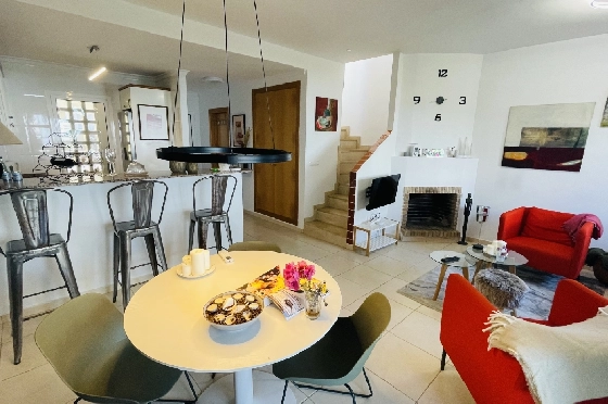 Reihenhaus in Denia-La Sella(La Sella) zu verkaufen, Woongedeelte 92 m², Bouwjaar 2002, Klimaanlage, Grondstuk 64 m², 2 Slaapkamers, 2 Badkamers, Pool, ref.: JS-0924-6