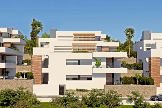 Apartment in Cumbre del Sol zu verkaufen, Woongedeelte 190 m², 2 Slaapkamers, 2 Badkamers, ref.: BS-84641619-1