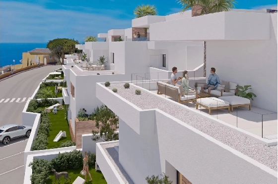 Apartment in Cumbre del Sol zu verkaufen, Woongedeelte 279 m², 2 Slaapkamers, 3 Badkamers, ref.: BS-84641620-25