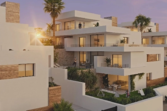 Apartment in Cumbre del Sol zu verkaufen, Woongedeelte 279 m², 2 Slaapkamers, 3 Badkamers, ref.: BS-84641620-27