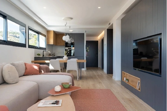 Apartment in Cumbre del Sol zu verkaufen, Woongedeelte 279 m², 2 Slaapkamers, 3 Badkamers, ref.: BS-84641620-7