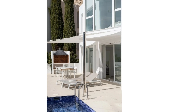 Villa in Altea la Vella zu verkaufen, Woongedeelte 417 m², Klimaanlage, 5 Slaapkamers, 6 Badkamers, Pool, ref.: BS-84674529-31