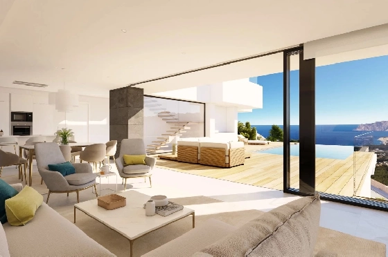 Villa in Cumbre del Sol zu verkaufen, Woongedeelte 349 m², Grondstuk 807 m², 3 Slaapkamers, 3 Badkamers, Pool, ref.: BS-84915850-5