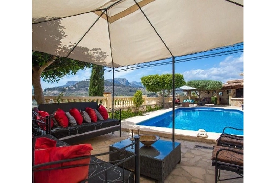Villa in Calpe(Calpe) zu verkaufen, Woongedeelte 500 m², Klimaanlage, Grondstuk 3500 m², 4 Slaapkamers, 4 Badkamers, Pool, ref.: COB-2705-10535-2
