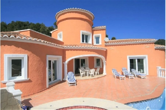 Villa in Javea(Tosalet) zu verkaufen, Woongedeelte 152 m², Grondstuk 1000 m², 3 Slaapkamers, 3 Badkamers, Pool, ref.: COB-2927-10535-3