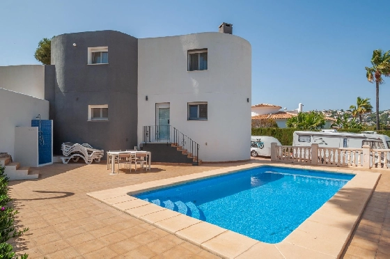 Villa in Benissa(San Jaime) zu verkaufen, Woongedeelte 240 m², Klimaanlage, 6 Slaapkamers, 3 Badkamers, Pool, ref.: COB-3449-10535-5