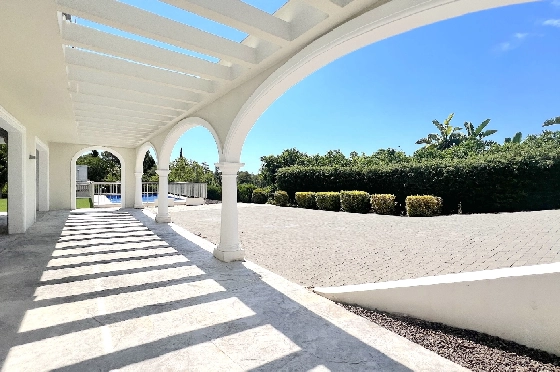 Villa in Javea(Ermita) zu verkaufen, Woongedeelte 400 m², Bouwjaar 2018, Zustand neuwertig, + Fussbodenheizung, Klimaanlage, Grondstuk 1596 m², 3 Slaapkamers, 2 Badkamers, Pool, ref.: AS-0624-10