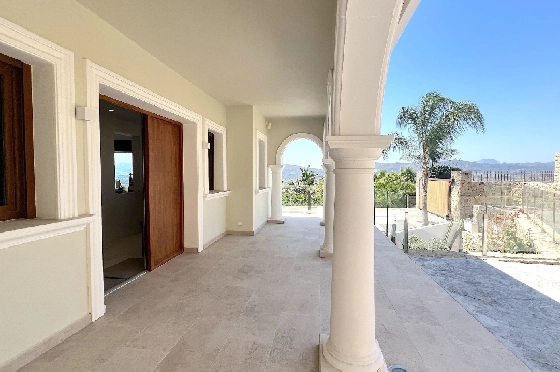 Villa in Javea(Ermita) zu verkaufen, Woongedeelte 400 m², Bouwjaar 2018, Zustand neuwertig, + Fussbodenheizung, Klimaanlage, Grondstuk 1596 m², 3 Slaapkamers, 2 Badkamers, Pool, ref.: AS-0624-12