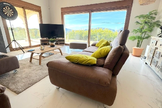 Villa in Javea(Ermita) zu verkaufen, Woongedeelte 400 m², Bouwjaar 2018, Zustand neuwertig, + Fussbodenheizung, Klimaanlage, Grondstuk 1596 m², 3 Slaapkamers, 2 Badkamers, Pool, ref.: AS-0624-15