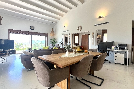 Villa in Javea(Ermita) zu verkaufen, Woongedeelte 400 m², Bouwjaar 2018, Zustand neuwertig, + Fussbodenheizung, Klimaanlage, Grondstuk 1596 m², 3 Slaapkamers, 2 Badkamers, Pool, ref.: AS-0624-16