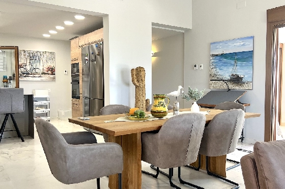 Villa in Javea(Ermita) zu verkaufen, Woongedeelte 400 m², Bouwjaar 2018, Zustand neuwertig, + Fussbodenheizung, Klimaanlage, Grondstuk 1596 m², 3 Slaapkamers, 2 Badkamers, Pool, ref.: AS-0624-18