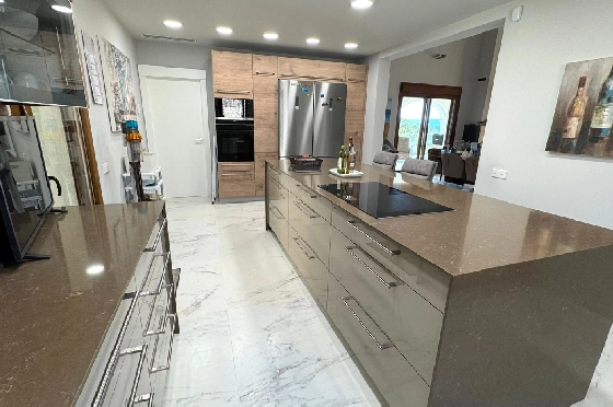 Villa in Javea(Ermita) zu verkaufen, Woongedeelte 400 m², Bouwjaar 2018, Zustand neuwertig, + Fussbodenheizung, Klimaanlage, Grondstuk 1596 m², 3 Slaapkamers, 2 Badkamers, Pool, ref.: AS-0624-22