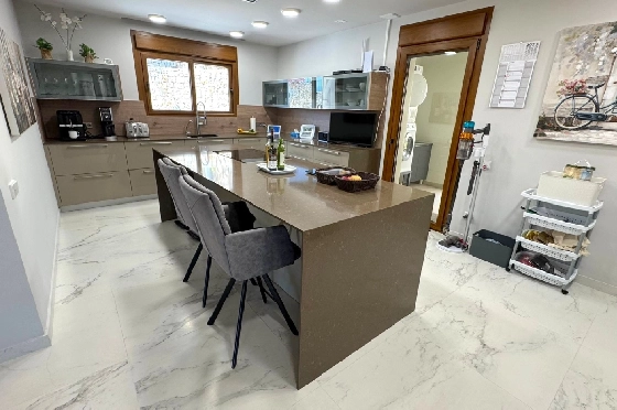 Villa in Javea(Ermita) zu verkaufen, Woongedeelte 400 m², Bouwjaar 2018, Zustand neuwertig, + Fussbodenheizung, Klimaanlage, Grondstuk 1596 m², 3 Slaapkamers, 2 Badkamers, Pool, ref.: AS-0624-23