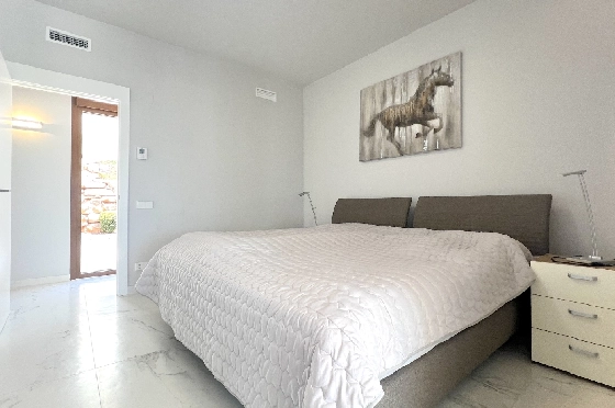 Villa in Javea(Ermita) zu verkaufen, Woongedeelte 400 m², Bouwjaar 2018, Zustand neuwertig, + Fussbodenheizung, Klimaanlage, Grondstuk 1596 m², 3 Slaapkamers, 2 Badkamers, Pool, ref.: AS-0624-28