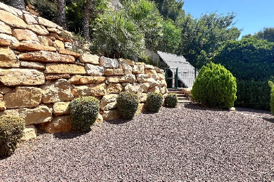 Villa in Javea(Ermita) zu verkaufen, Woongedeelte 400 m², Bouwjaar 2018, Zustand neuwertig, + Fussbodenheizung, Klimaanlage, Grondstuk 1596 m², 3 Slaapkamers, 2 Badkamers, Pool, ref.: AS-0624-39