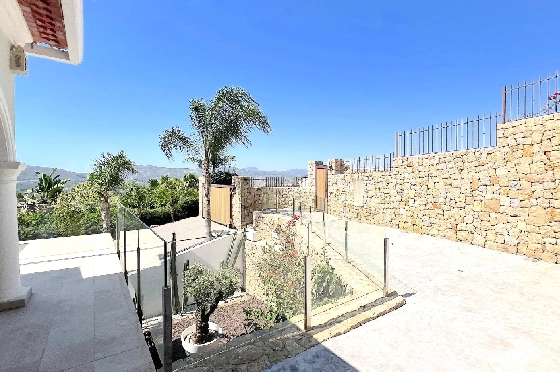 Villa in Javea(Ermita) zu verkaufen, Woongedeelte 400 m², Bouwjaar 2018, Zustand neuwertig, + Fussbodenheizung, Klimaanlage, Grondstuk 1596 m², 3 Slaapkamers, 2 Badkamers, Pool, ref.: AS-0624-47
