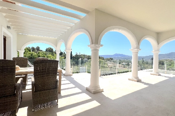 Villa in Javea(Ermita) zu verkaufen, Woongedeelte 400 m², Bouwjaar 2018, Zustand neuwertig, + Fussbodenheizung, Klimaanlage, Grondstuk 1596 m², 3 Slaapkamers, 2 Badkamers, Pool, ref.: AS-0624-7