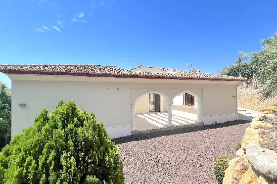 Villa in Javea(Ermita) zu verkaufen, Woongedeelte 400 m², Bouwjaar 2018, Zustand neuwertig, + Fussbodenheizung, Klimaanlage, Grondstuk 1596 m², 3 Slaapkamers, 2 Badkamers, Pool, ref.: AS-0624-8