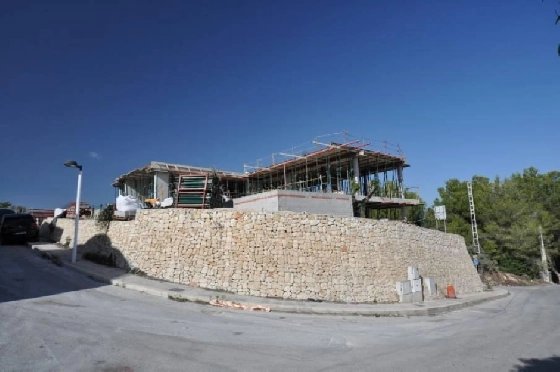 Villa in Moraira zu verkaufen, Woongedeelte 415 m², Bouwjaar 2016, Klimaanlage, Grondstuk 817 m², 3 Slaapkamers, 2 Badkamers, Pool, ref.: AM-10898DA-11
