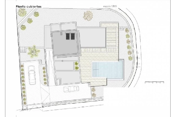 Villa in Moraira zu verkaufen, Woongedeelte 415 m², Bouwjaar 2016, Klimaanlage, Grondstuk 817 m², 3 Slaapkamers, 2 Badkamers, Pool, ref.: AM-10898DA-17