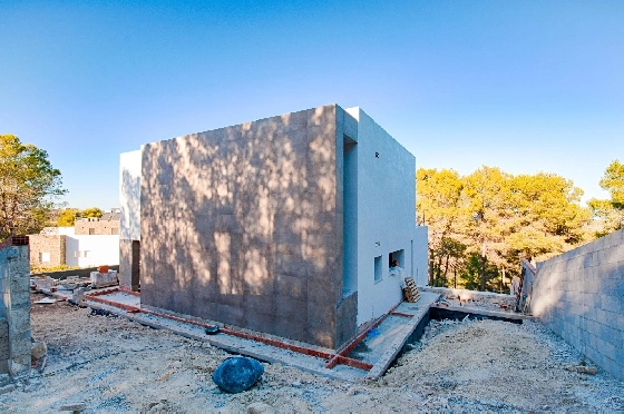 Villa in Moraira zu verkaufen, Woongedeelte 394 m², Bouwjaar 2020, Klimaanlage, Grondstuk 800 m², 4 Slaapkamers, 3 Badkamers, Pool, ref.: AM-11509DA-16