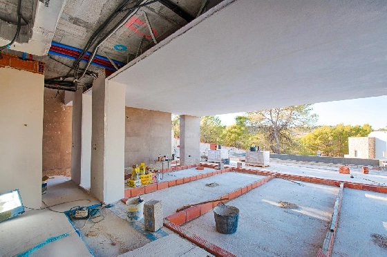 Villa in Moraira zu verkaufen, Woongedeelte 394 m², Bouwjaar 2020, Klimaanlage, Grondstuk 800 m², 4 Slaapkamers, 3 Badkamers, Pool, ref.: AM-11509DA-18