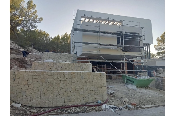 Villa in Moraira zu verkaufen, Woongedeelte 394 m², Bouwjaar 2020, Klimaanlage, Grondstuk 800 m², 4 Slaapkamers, 3 Badkamers, Pool, ref.: AM-11509DA-19