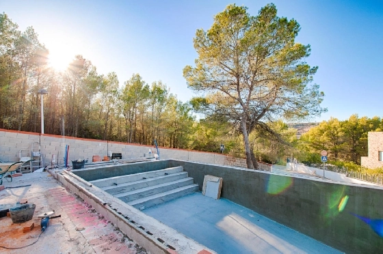 Villa in Moraira zu verkaufen, Woongedeelte 394 m², Bouwjaar 2020, Klimaanlage, Grondstuk 800 m², 4 Slaapkamers, 3 Badkamers, Pool, ref.: AM-11509DA-20