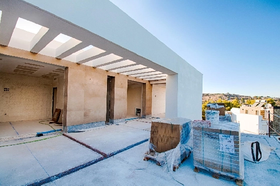 Villa in Moraira zu verkaufen, Woongedeelte 394 m², Bouwjaar 2020, Klimaanlage, Grondstuk 800 m², 4 Slaapkamers, 3 Badkamers, Pool, ref.: AM-11509DA-23