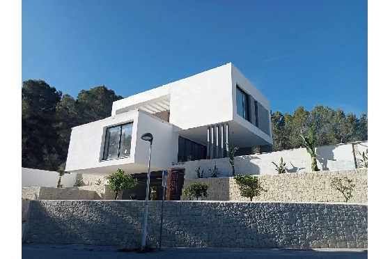 Villa in Moraira zu verkaufen, Woongedeelte 394 m², Bouwjaar 2020, Klimaanlage, Grondstuk 800 m², 4 Slaapkamers, 3 Badkamers, Pool, ref.: AM-11509DA-3