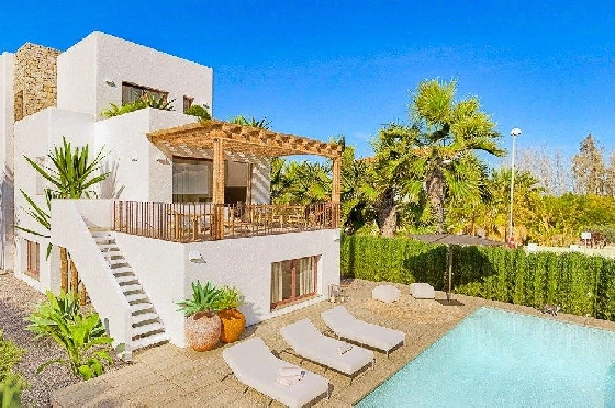 Villa in Oliva zu verkaufen, Woongedeelte 262 m², Bouwjaar 2022, Klimaanlage, Grondstuk 462 m², 4 Slaapkamers, 5 Badkamers, Pool, ref.: AM-11592DA-1