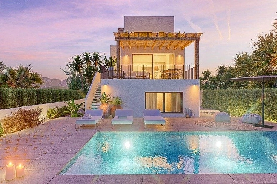 Villa in Oliva zu verkaufen, Woongedeelte 262 m², Bouwjaar 2022, Klimaanlage, Grondstuk 462 m², 4 Slaapkamers, 5 Badkamers, Pool, ref.: AM-11592DA-3