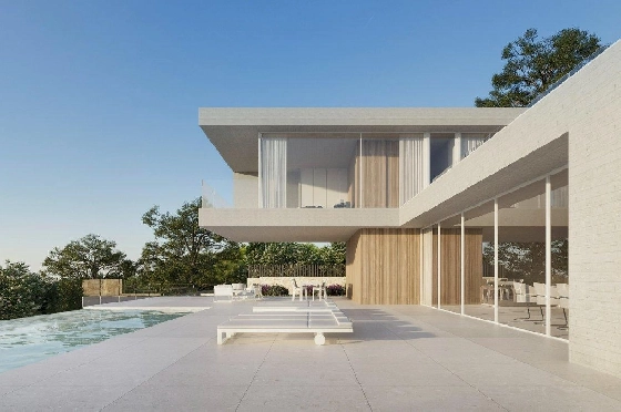 Villa in Benissa zu verkaufen, Woongedeelte 548 m², Bouwjaar 2022, Klimaanlage, Grondstuk 964 m², 4 Slaapkamers, 4 Badkamers, Pool, ref.: AM-11760DA-3