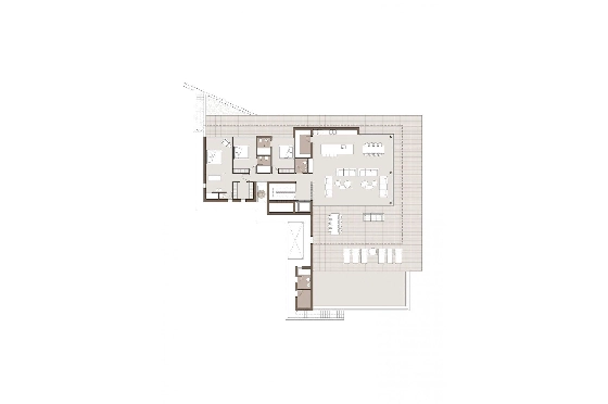 Villa in Moraira zu verkaufen, Woongedeelte 701 m², Bouwjaar 2023, Klimaanlage, Grondstuk 1864 m², 5 Slaapkamers, 6 Badkamers, Pool, ref.: AM-11839DA-13