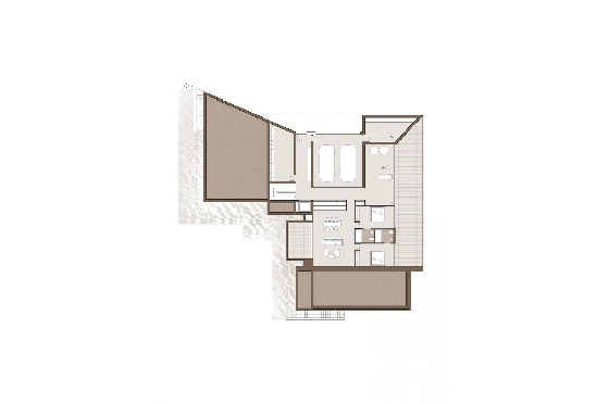 Villa in Moraira zu verkaufen, Woongedeelte 701 m², Bouwjaar 2023, Klimaanlage, Grondstuk 1864 m², 5 Slaapkamers, 6 Badkamers, Pool, ref.: AM-11839DA-15