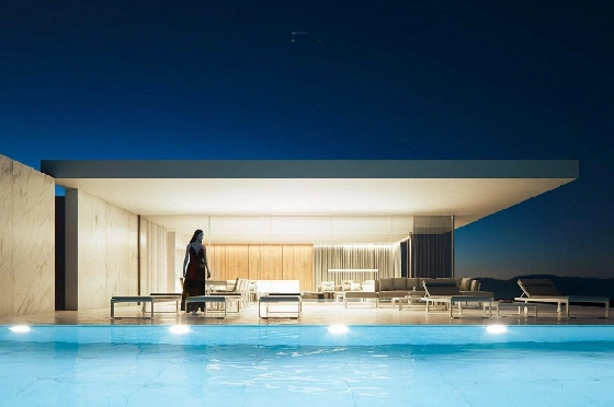 Villa in Moraira zu verkaufen, Woongedeelte 701 m², Bouwjaar 2023, Klimaanlage, Grondstuk 1864 m², 5 Slaapkamers, 6 Badkamers, Pool, ref.: AM-11839DA-2
