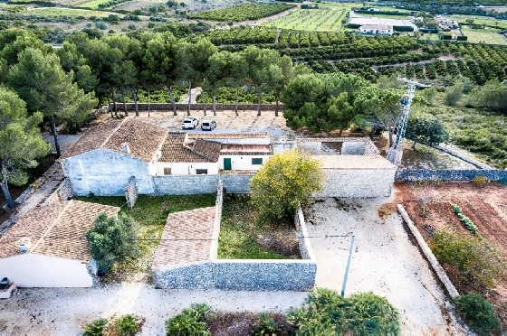 Finca in Gata de Gorgos zu verkaufen, Woongedeelte 450 m², Bouwjaar 1900, + Ofen, Klimaanlage, Grondstuk 20000 m², 4 Slaapkamers, 2 Badkamers, Pool, ref.: AM-11846DA-4