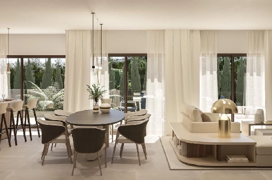 Villa in Javea zu verkaufen, Woongedeelte 185 m², Bouwjaar 2024, Klimaanlage, Grondstuk 1000 m², 4 Slaapkamers, 3 Badkamers, Pool, ref.: AM-12073DA-3