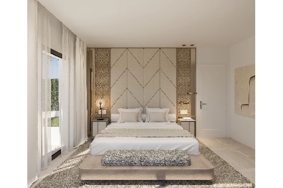 Villa in Javea zu verkaufen, Woongedeelte 185 m², Bouwjaar 2024, Klimaanlage, Grondstuk 1000 m², 4 Slaapkamers, 3 Badkamers, Pool, ref.: AM-12073DA-6