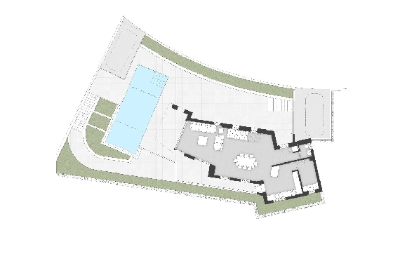 Villa in Moraira zu verkaufen, Woongedeelte 286 m², Bouwjaar 2024, Klimaanlage, Grondstuk 800 m², 3 Slaapkamers, 2 Badkamers, Pool, ref.: AM-12126DA-9