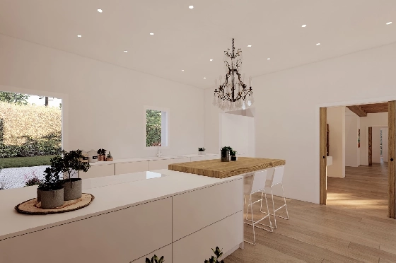 Finca in Benissa zu verkaufen, Woongedeelte 305 m², Bouwjaar 2024, Klimaanlage, Grondstuk 10000 m², 3 Slaapkamers, 3 Badkamers, Pool, ref.: AM-12208DA-14