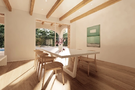 Finca in Benissa zu verkaufen, Woongedeelte 305 m², Bouwjaar 2024, Klimaanlage, Grondstuk 10000 m², 3 Slaapkamers, 3 Badkamers, Pool, ref.: AM-12208DA-18