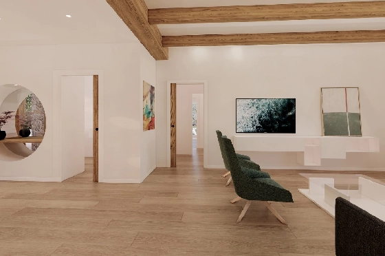 Finca in Benissa zu verkaufen, Woongedeelte 305 m², Bouwjaar 2024, Klimaanlage, Grondstuk 10000 m², 3 Slaapkamers, 3 Badkamers, Pool, ref.: AM-12208DA-20